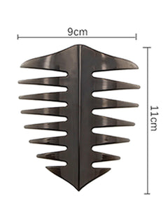 New Styling Hairdressing Men Women Beauty Salon Hair Hairdressing Black Plastic Brush Combs Hairbrush Modelling Designs Tools - Otaj Gifts