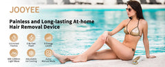 IPL Hair Removal Unlimited Flashes Laser Ice-Cooling Painless Whole Body Treament Safe & Effecctive Home Beauty Device Men Women - Otaj Gifts