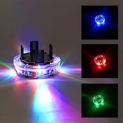LED Light Solar Energy Flash Car Wheel Light Hub Bulb Tire Tyre Valve Car Motorcycle Tire Colorful Modes Valve Light Wheel Lamp - Otaj Gifts