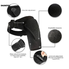 Shoulder Braces Physical Therapy Recovery rotator cuff for Men Adjustable Fit Sleeve Wrap sleeve Fits Left and Right Arm - Otaj Gifts
