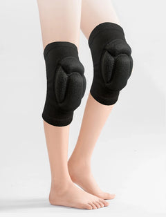 1 Pair Protection Sports Kneepad Men Elastic Knee Pads Support Fitness Gear Basketball Brace Protector Male NonSlip Pads - Otaj Gifts