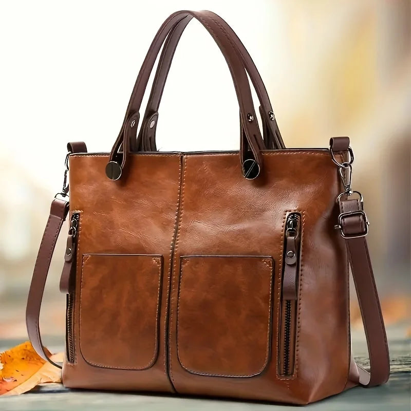 Women's Bag Fashion Classical Style Crossbody Handbag Retro PU Leather Shoulder and Purse Casual Bag Daily - Otaj Gifts