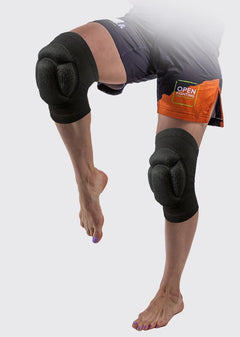 1 Pair Protection Sports Kneepad Men Elastic Knee Pads Support Fitness Gear Basketball Brace Protector Male NonSlip Pads - Otaj Gifts