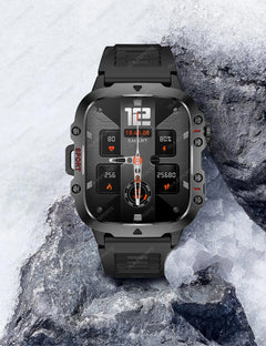 2025 New style Military Smart Watch Men IP68 5ATM Outdoor Sports Fitness Tracker Health Monitor 1.81Inch BT Call Smartwatch - Otaj Gifts