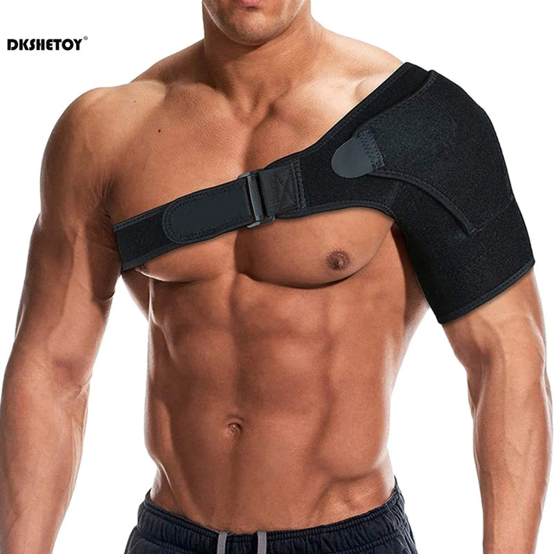 Shoulder Braces Physical Therapy Recovery rotator cuff for Men Adjustable Fit Sleeve Wrap sleeve Fits Left and Right Arm - Otaj Gifts