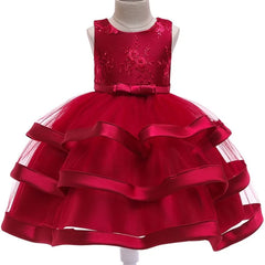 Children's Elegant Princess Party Dress - Otaj Gifts