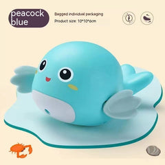 Baby Bath Toys Children Playing Water Small Yellow Duck Swimming Playing Water Little Duck Little Turtle - Otaj Gifts