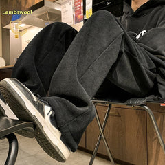 American Corduroy Sweatpants Men's Winter - Otaj Gifts