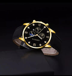 Fashion Belt Quartz Watch With Bracelet Suit - Otaj Gifts