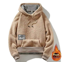Thick Autumn And Winter Cashmere Hoodie Men - Otaj Gifts