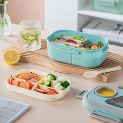 Convenient Insulated Lunch Box European-style Oval Seal - Otaj Gifts