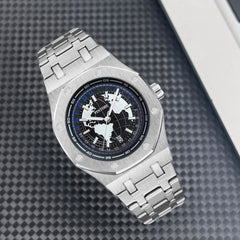Men's Watch Waterproof Luminous Steel Strap Quartz - Otaj Gifts