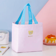 Macaron Color Large-capacity Heat Preservation And Fresh-keeping Portable Lunch Bag - Otaj Gifts