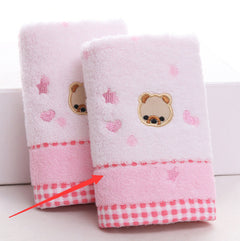 Children's cotton cartoon towel - Otaj Gifts