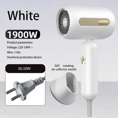 F41 Hair Dryer 1900W High-Speed Electric Turbine Airflow Low Noise Constant Temperature And Quick Drying Suitable For Home Salons - Otaj Gifts