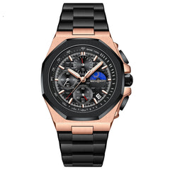 Sun Moon Star Multi-function Waterproof Watch Men - Otaj Gifts