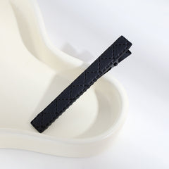 Leather Barrettes Pleated Solid Color Simple Temperamental All-match - Otaj Gifts