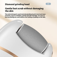 Automatic Electric Foot Grinder Dead Skin Removing Calluses Pedicure Device Pumice Stone Heel Household Foot Rubbing Artifact - Otaj Gifts