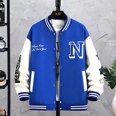 Men's Spring And Autumn Loose-fitting Jacket Top - Otaj Gifts