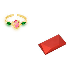 Rotating rose ring box - Otaj Gifts