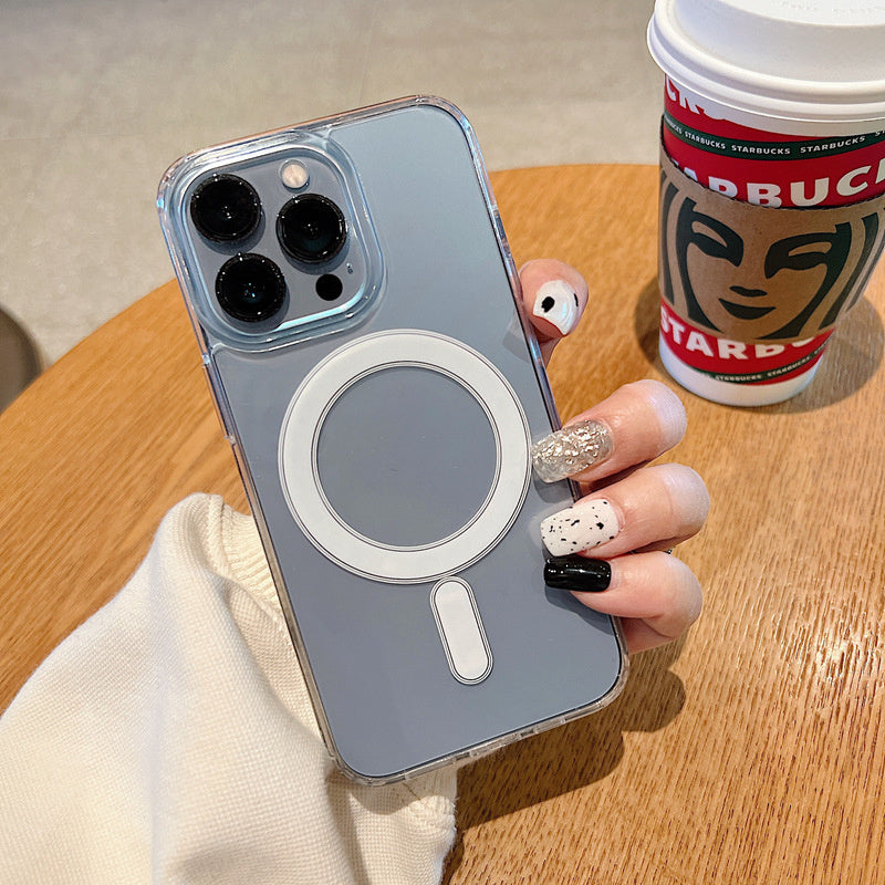 Fashion Transparent Acrylic Magnetic Suction Shell - Otaj Gifts