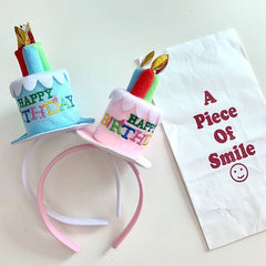 Cute Birthday Cake Birthday Headband Party Dress Up - Otaj Gifts