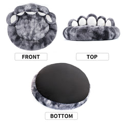 Cute Dog Bear Paw Shape Dog Bed, Dog Beds & Furniture For Small And Medium Dogs, Cozy Plush Cute Cat Beds For Indoor Cats - Otaj Gifts