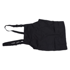 Kitchen Apron Black Apron Polyester Pockets Adjustable Strap Unisex Apron for Home Commercial Coffee Shop Restaurants - Otaj Gifts