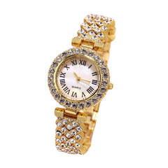Diamond Women Watches Luxury Fashion Rhinestone Quartz Bracelet Wrist Watch For Women - Otaj Gifts