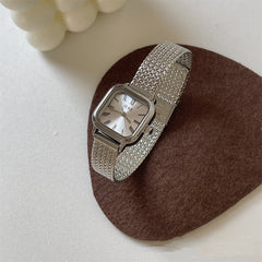 Retro Roman Steel Women's Quartz Watch - Otaj Gifts