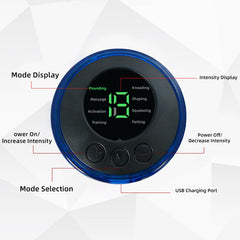 Mini Muscle Body Massage Tools Small Size And Easy To Take Out With  19 Speed And 8 Modes For Pain Relief For Full Body And Relaxation Of Arm Leg Foot Shoulder Waist - Otaj Gifts