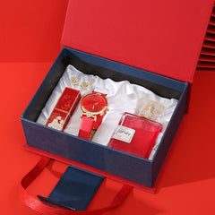Hand Gift Set Watch Lipstick Perfume Gift Box - Otaj Gifts