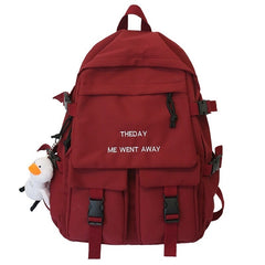 The New School Bag Korean Fashion Sweet Trend School Backpack - Otaj Gifts