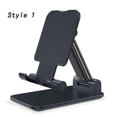 Metal Desktop Tablet Holder Table Cell Foldable Extend Support Desk Mobile Phone Holder Stand For iPhone iPad Adjustable - Otaj Gifts