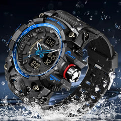 Electronic Youth Student Fashion Trend Cool Men's Watch - Otaj Gifts