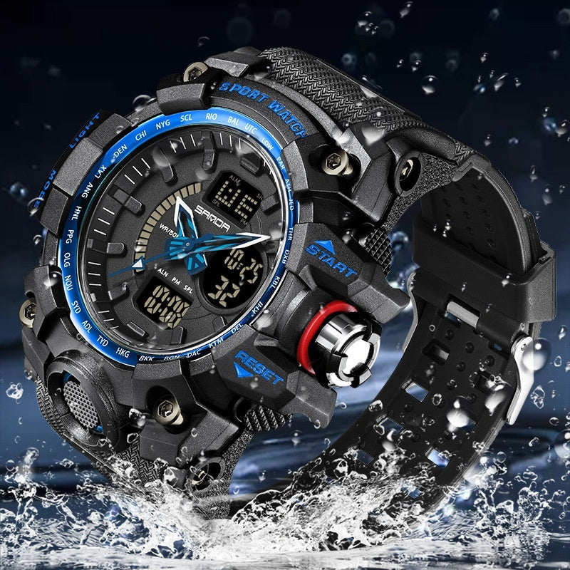 Electronic Youth Student Fashion Trend Cool Men's Watch - Otaj Gifts