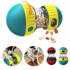 Food Dispensing Dog Toy Tumbler Leaky Food Ball Puzzle Toys Interactive Slowly Feeding Protect Stomach Increase Intelligence Pets Toy Pet Products - Otaj Gifts