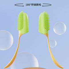 Dog Tooth Cleaning Brush Care Finger Wrap Cat Dog Oral Cleaning Toothbrush Tool Silicone Dog Cat Finger Toothbrush Supplies Pet Products - Otaj Gifts