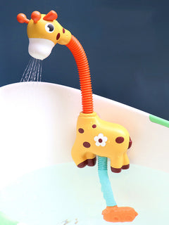 Children Bath Toy Electric Cartoon Giraffe Shower Baby Spray Bathtub Toys Educational Play Game Beach Toys - Otaj Gifts