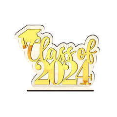 Graduation Season Wooden Acrylic Table - Otaj Gifts