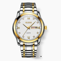 Watch Fashion Trendy Brand Quartz Watch Luminous Waterproof Men's Watch Men's Watch - Otaj Gifts
