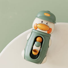 New Cute Duck Elephant Baby Shower Bath Toys Children Water Play Spinner With Suction Cup Waterwheel Games For Kid Bathroom - Otaj Gifts