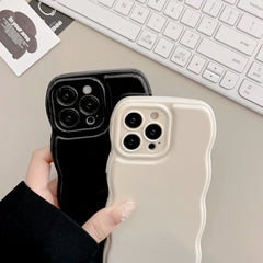 Solid Color Air Cushion Silicone Simple Phone Case - Otaj Gifts