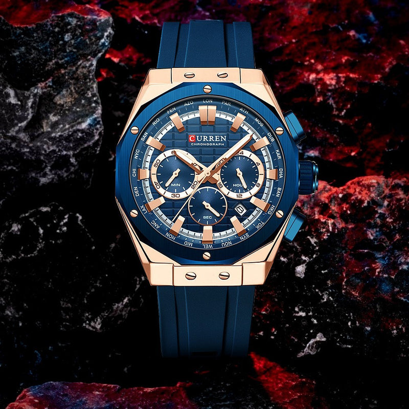 Men's Calendar Quartz Watch Business - Otaj Gifts