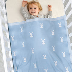 Baby Cartoon Knitted Cotton Cute Windproof Blanket - Otaj Gifts