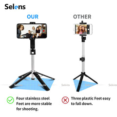 Selfie Stick Bluetooth Remote Phone Holder Tripod Stand For  Universal - Otaj Gifts