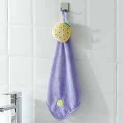 Hand Towels Can Be Hung Cartoon Absorbent Towels Bathroom Housework Cleaning - Otaj Gifts