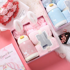 New Birthday Gift Girl Cup Towel Suit - Otaj Gifts