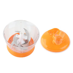 Manual Vegetable Grinder PP Stainless Steel Food Grade Compact Portable Food Vegetable Grinder for Kitchen Restaurant 6 Blades - Otaj Gifts