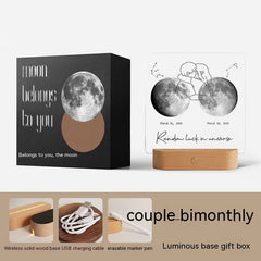 Moon Gift On The Day Of Birth Moon Decoration Gift - Otaj Gifts